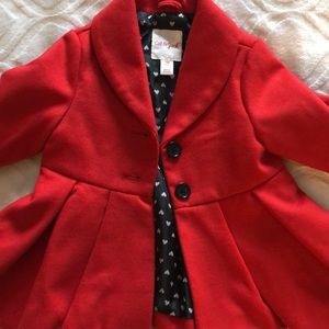 Baby Girl Peacoat 18m